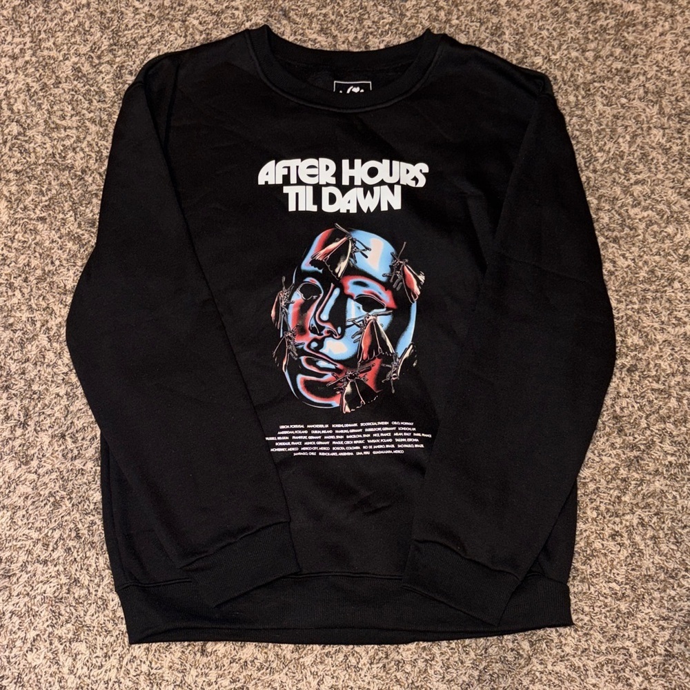 XO Tour Women’s Black After Hours Concert Crewneck